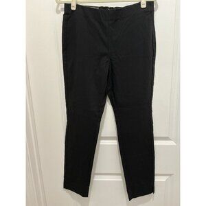 Who What Wear Pant Size 14 Black Skinny Cropped Stretchy Mid Rise NWT
